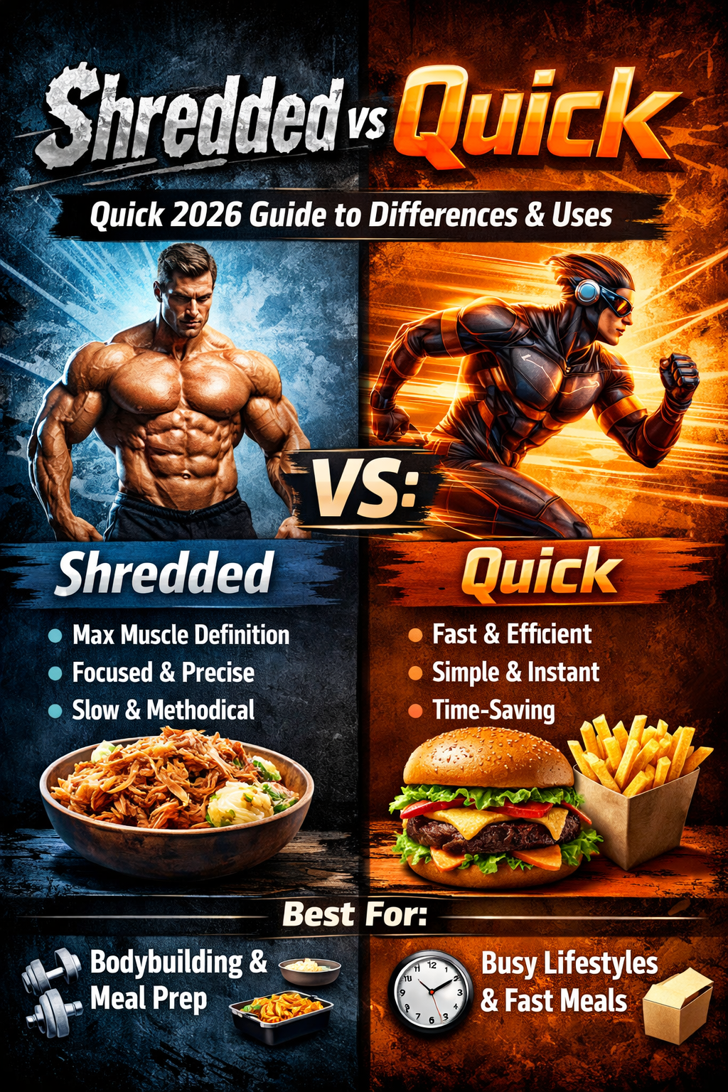 Shredded vs