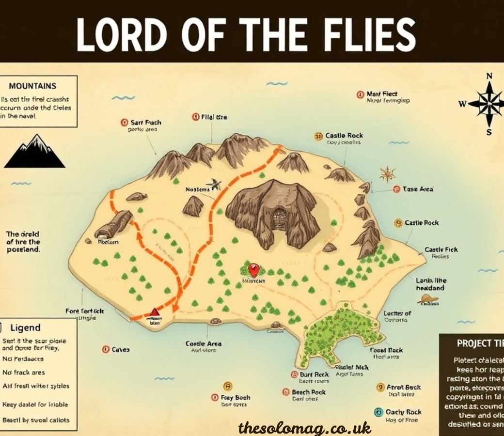 lord of the flies island map